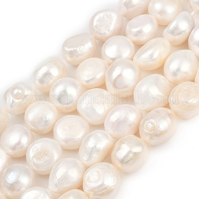 Нити из натурального культивированного пресноводного жемчуга PEAR-P064-20O-02A-1