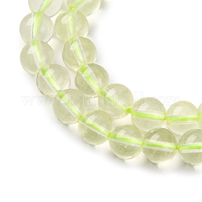 Естественный лимонный кварц нитей бисера G-G286-A04-6mm-1