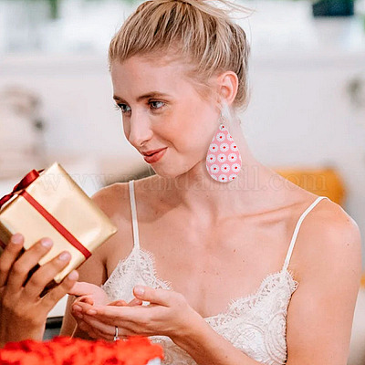 Наборы для изготовления сережек ко Дню святого Валентина своими руками DIY-TA0006-61-1