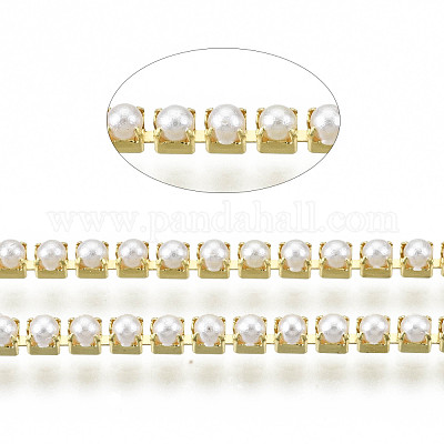 Латунные цепочки стразами CHC-N017-002-1