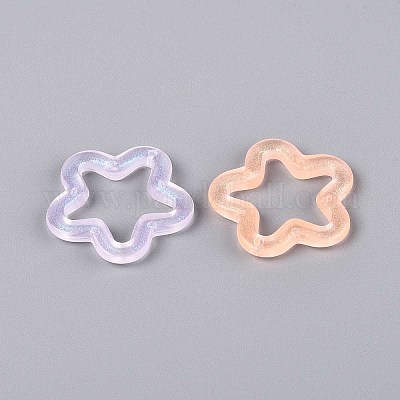 Прозрачные светящиеся акриловые подвески TACR-T007-12-1