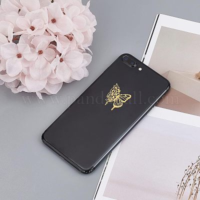 9 шт. 9-х видов самоклеящихся наклеек из углеродистой стали DIY-OC0009-14B-1