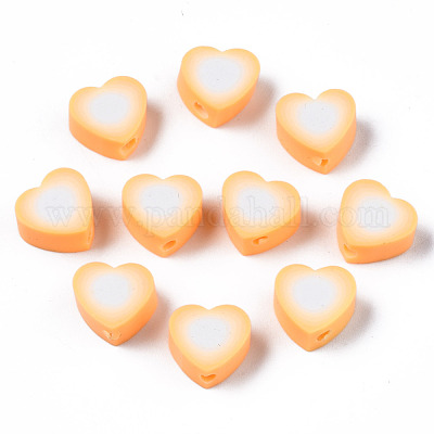 Бусины из полимерной глины  CLAY-N011-014G-1