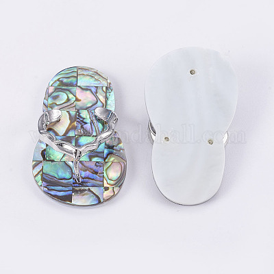 Кулон с панцирем SSHEL-L008-18P-1