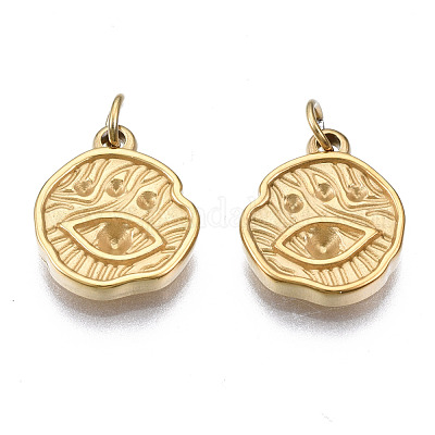 Подвески из хирургической нержавеющей стали 316 со стразами STAS-N097-003-1