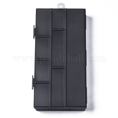 Прямоугольные полипропиленовые (полипропиленовые) контейнеры для хранения бусинок CON-S043-047-1