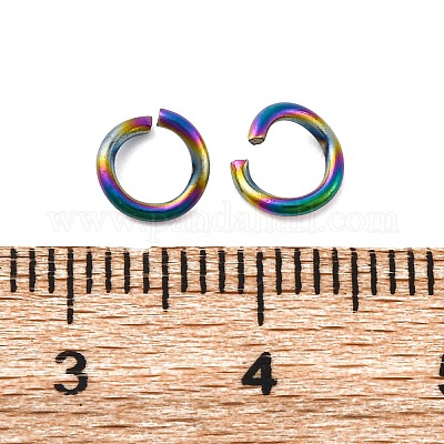 Ионное покрытие (ip) 304 нержавеющая сталь открытые соединительные кольца STAS-N098-062G-01-1