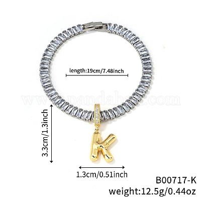 Модные латунные браслеты с подвесками LI7211-11-1