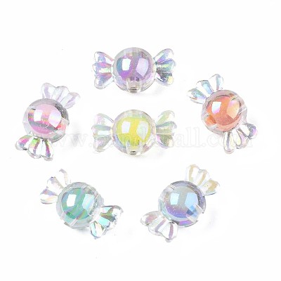 Прозрачные акриловые бусины TACR-S135-004-1