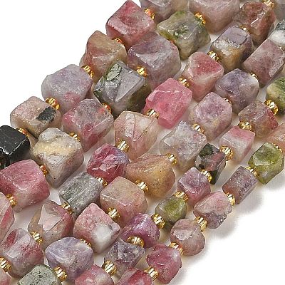 Натуральный турмалин бисер нитей G-G053-B17-04-1