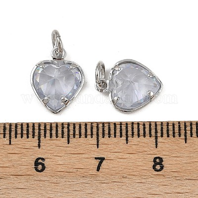 Латунные микро проложить кубического циркония подвески KK-Z120-05P-01-1