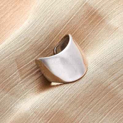 Кольца-манжеты из нержавеющей стали 304 для женщин RJEW-G348-02P-1