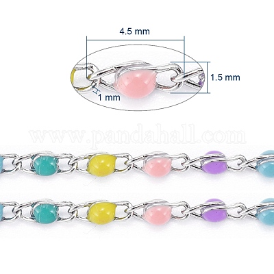 Цепи витые эмалированные из нержавеющей стали 304 X-STAS-R100-40B-1