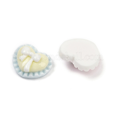 Непрозрачные кабошоны из смолы X-RESI-K043-06C-1
