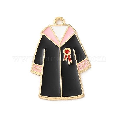 Подвески из сплава с эмалью на тему выпускного сезона ENAM-R147-09C-G-1