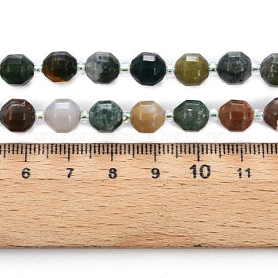 Природного индийского агата бисер нитей G-T131-77A-1