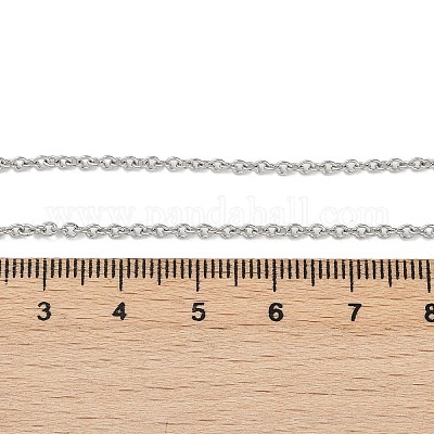 Ожерелья из хирургической нержавеющей стали 316 с цепочкой из троса X-NJEW-JN01047-03-1