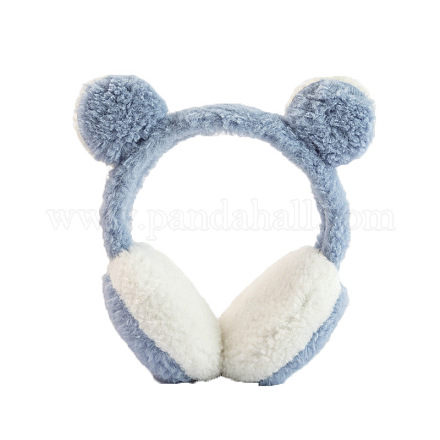 Scaldaorecchie con fascia regolabile per bambini in lana COHT-PW0001-43D-1