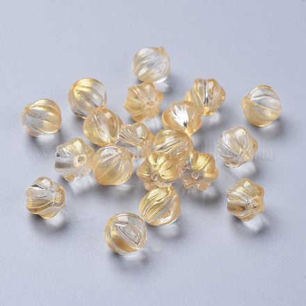 Perles en verre transparentes GLAA-L027-K11-1