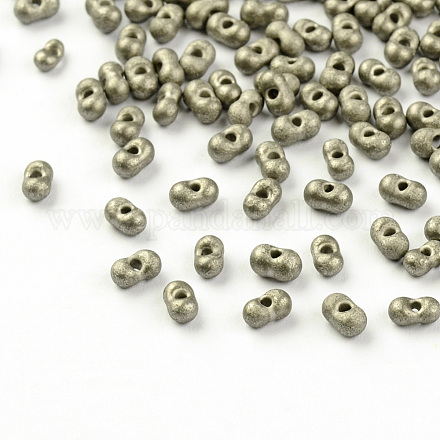 Perles de rocaille tchèques SEED-R014-3x6-PM576-1