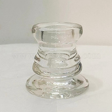 Römische Stumpenkerzenhalter aus Glas DJEW-PW0012-110D-1