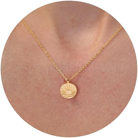 Ожерелья с подвесками из латуни для женщин FS-WG86CE9-05-1