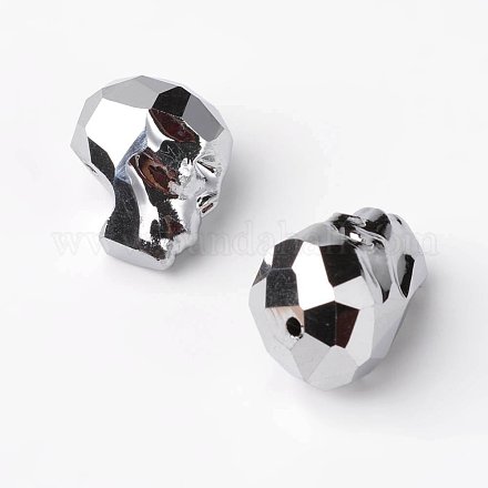 Full Plated Electroplate Glass Beads EGLA-M026-A02-1