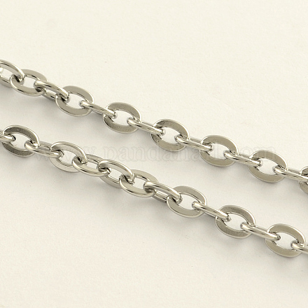 304 Stainless Steel Cable Chains CHS-Q001-16-100m-1