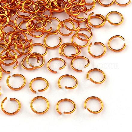 Filo di alluminio anelli aperti di salto X-ALUM-R005-0.8x6-17-1