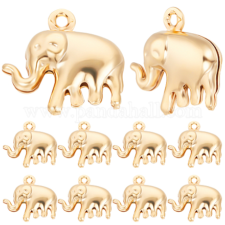 50шт латунные подвески KK-BBC0015-16-1