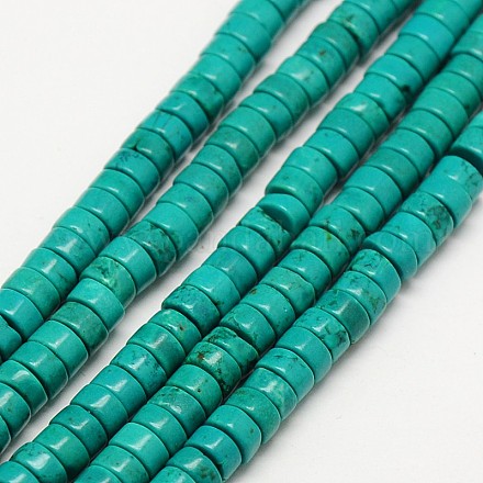 Natural Magnesite Beads Strands G-N0132-03-6mm-1