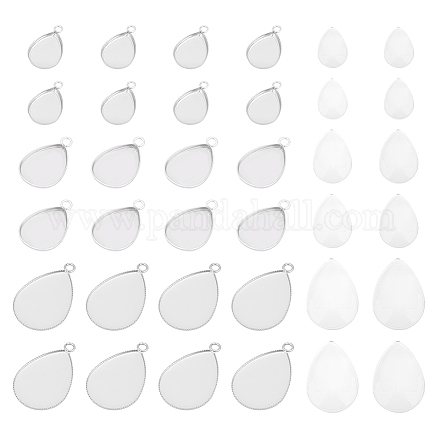 Набор для самостоятельного изготовления подвески в виде купола-слезинки DIY-UN0005-01-1