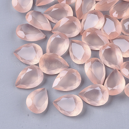 Pointed Back Resin Rhinestone Cabochons CRES-S380-10x14mm-A03-1
