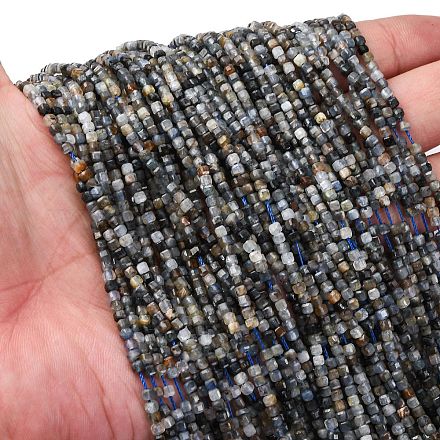 Натуральный кианитовые бисер пряди G-RM2025-C02-A-1