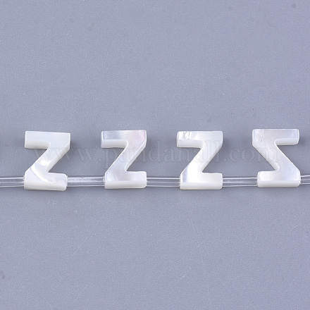 Natürliche Muschel Perlen X-SHEL-T012-60Z-1