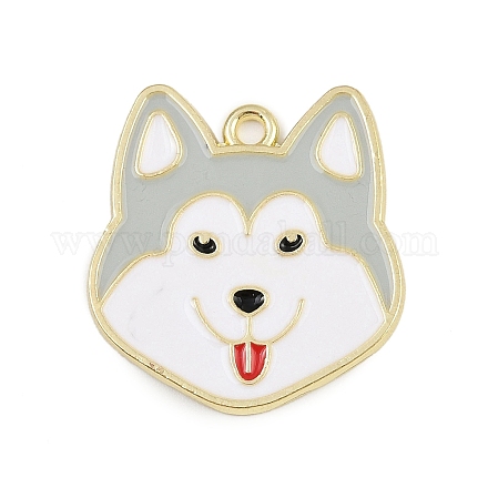 Подвески из эмали и сплава ENAM-I066-01G-07-1