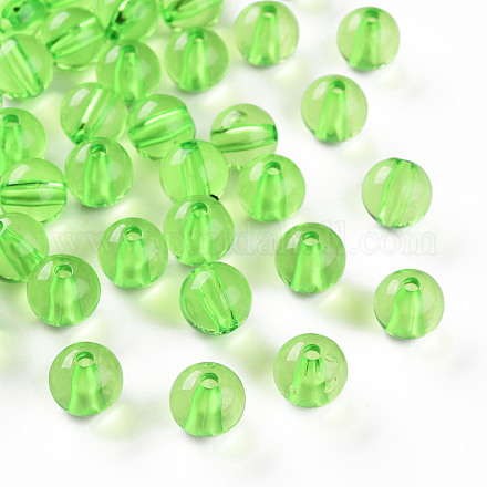 Perles en acrylique transparente MACR-S370-A10mm-734-1