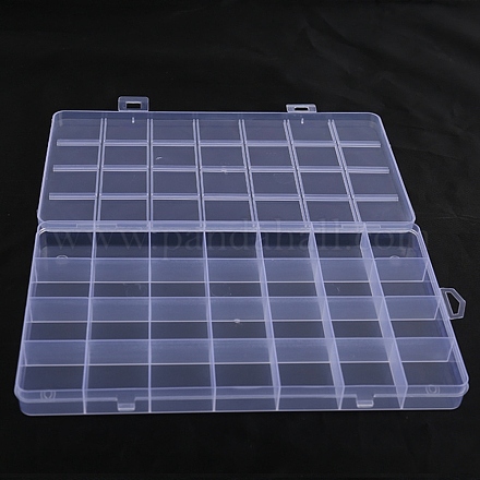 Прозрачные пластиковые бусины X1-CON-YW0001-13-1