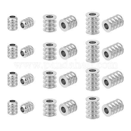 42 шт. 3 бусины из нержавеющей стали 303 STAS-UN0055-45-1