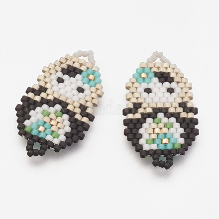 MIYUKI & TOHO Handmade Japanese Seed Beads Links X-SEED-G002-232-2-1