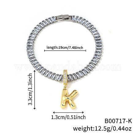 Модные латунные браслеты с подвесками LI7211-11-1