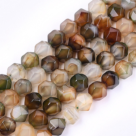 Natural Agate Beads Strands G-T121-05C-1