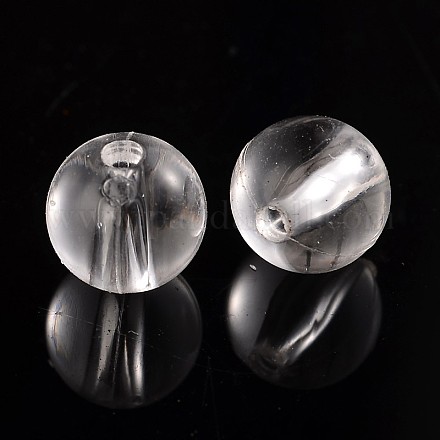 Perles en acrylique transparente X-PL572Y-12-1