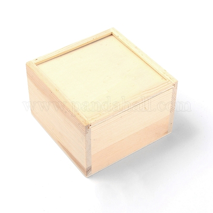 Aufbewahrungsboxen aus Holz CON-WH0083-04B-1