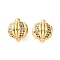Brass Micro Pave Cubic Zirconia Beads, Cadmium Free & Nickel Free & Lead Free, Round, Real 18K Gold Plated, 9x11mm, Hole: 3mm