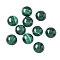 Natural Malachite Cabochons, Half Round/Dome, 9.5~10.5x4.5~5.5mm