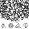 240Pcs Alloy Bell Pendants, Bell Charms, Jewelry Making Findings, Platinum, 14.5x16mm, Hole: 2.5mm