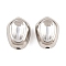 Brass Beads, Nuggets, Rack Plating, Long-Lasting Plated, Cadmium Free & Lead Free, Platinum, 16x11.5x8.5mm, Hole: 1.8mm