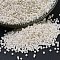 MIYUKI Delica Beads, Cylinder, Japanese Seed Beads, 11/0, (DB0211) Opaque Limestone Luster, 1.3x1.6mm, Hole: 0.8mm, about 2000pcs/10g