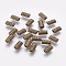 Tibetan Style Alloy Beads, Tube, Lead Free & Cadmium Free, Antique Bronze Color, 9x5x3mm, Hole: 2mm